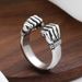 Heavy Attack, Personality Power Fist Male Hip Hop Trendy Person Ring, Fitness Hiphop Street Single_ipsvogv.com