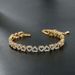 Women's Bracelet Simple Fashion Light Luxury Style Full Diamond High-End Super Shiny Gift Heart Adjustable_ipsvogv.com