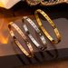 Titanium Steel Bracelet Female Roman Numeral Simple Personality Fashion Men's And Women's Same Pair Bracelet_ipsvogv.com