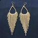 Rhinestone Claw Chain Earrings Bridal Atmospheric Water Drop Temperament Exaggerated Tassel Earrings E620 Light Luxury High end Feeling_ipsvogv.com