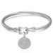 Popular titanium steel round 10MM horseshoe buckle bracelet Stainless steel for men and women_ipsvogv.com