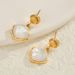 Women's Jewelry Mother Of Pearl Pendant Necklace Simple High End Stainless Steel Plated K Gold Light Luxury Clavicle Chain_ipsvogv.com