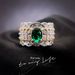 European and American retro palace style hollow two-color high fixed ring_ipsvogv.com