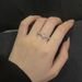 inlaid Advanced Diamond Zircon Star Cross Index Finger Ring For Women's Instagram Trend, Niche Design, Personalized Trend, Design,_ipsvogv.com
