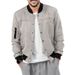 Man's clothing Suede stand collar men's button-up cardigan jacket casual trendy coat for men_ipsvogv.com