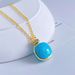 Women's Jewelry Creative Original Design Perfume Bottle Crystal Single Flower Necklace Earrings Artificial Crystal Necklace Earrings_ipsvogv.com