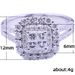 Cao Shi's new classic women's Micro inlaid zircon wedding ring handpiece_ipsvogv.com