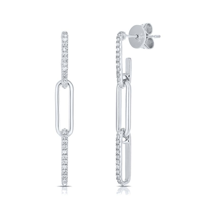 Women's Jewelry S925 Silver Needle Long Micro Paved Zircon Tassel Earrings Fashion Retro Earrings_ipsvogv.com