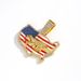 Flag Drip Oil Full Diamond Alloy Pendant American Independence Day Hip Hop Men's Necklace Jewelry_ipsvogv.com