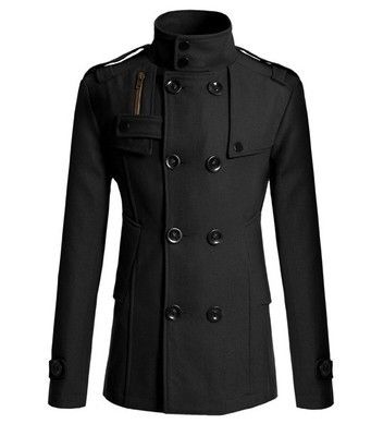 Men's trench coat Men's tweed coat for men_ipsvogv.com