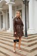 New mid-length leather coat with belt long-sleeved leather trench coat fashionable coat woman_ipsvogv.com