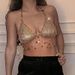 European And American Fashion Women's Nightclub Stage Performance Sexy Flash Diamond Chain Fringed Bra Underwear Body Chain With Accessories_ipsvogv.com