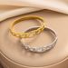 New Diamond Set Fried Dough Twists Design Personalized Gold Stainless Steel Fashion Bracelet_ipsvogv.com