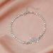 Pull Up Bracelet Butterfly Light Luxury Full Versatile Handmade For Women Fashion Niche Water Diamond Jewelry_ipsvogv.com