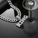 Hip Hop KING Pendant Street Personality Design Letter Cuban Chain Jewelry_ipsvogv.com