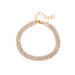 INS Internet Celebrity New Fashionable Gold-plated Multi-layer Claw Dia Stainless Steel Bracelet Trend Versatile_ipsvogv.com
