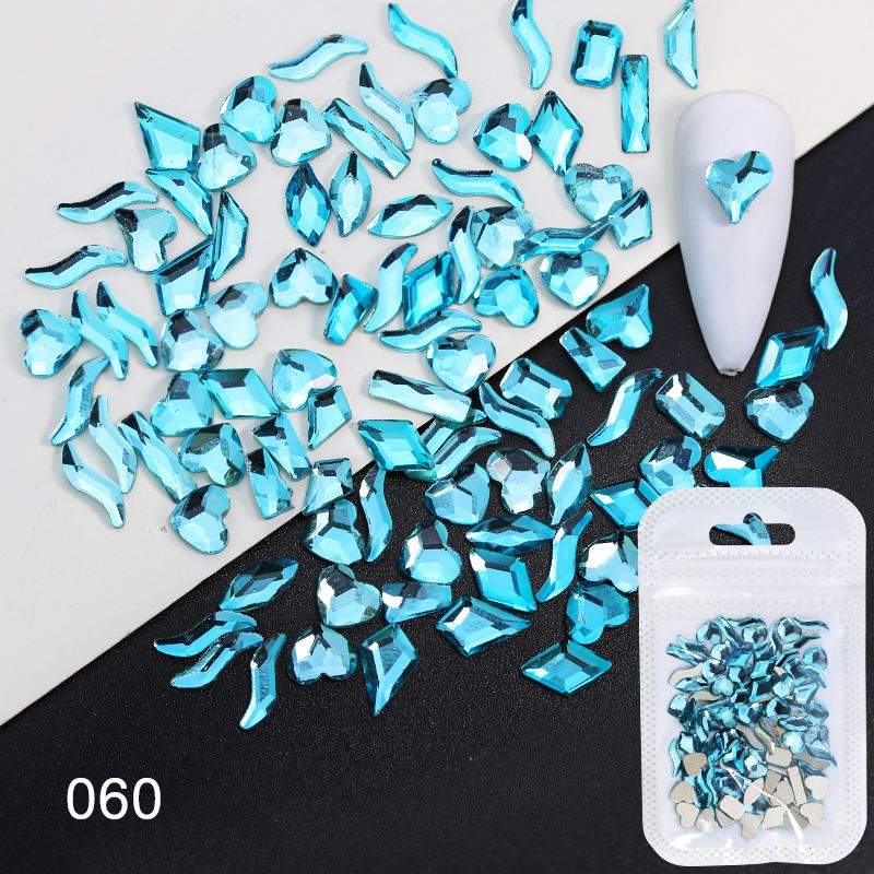 Arte Clavo New Mix Style Mocha Color 100pcs Flat Back Nail Art Rhinestones Apply To Manicure Decoration Accessories Stones_ipsvogv.com