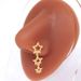gatte European and American cross-border diamond heart-shaped nose nail moon five-star pendant nose nail piercing nose nail nose stud_ipsvogv.com