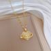 Love 【 】 Surrounding Light Luxury Charm Gorgeous Full Diamond Necklace Women's Versatile Clavicle Titanium Steel Chain 【 】_ipsvogv.com