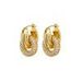 Women's Jewelry Metal Lock Copper Micro Inlaid Earrings Niche Cold Style Light Luxury High End Zircon Ear Jewelry_ipsvogv.com