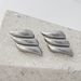 Real Gold Electroplated Titanium Steel VINTAGE Pointed Flamingo Wing Earrings_ipsvogv.com