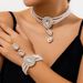 Fashion And Luxury Jewelry Pearl Set Diamond Necklace Style Beaded Choker Neckchain_ipsvogv.com