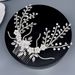 Handmade Crystal Bridal Hair Comb With Floral Leaf Design, Silver Rhinestone Hair Accessory For Women, Perfect For Weddings And Special Occasions_ipsvogv.com