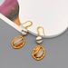 Irregular inlaid earrings with personalized dign, high-end feeling, refined temperament, and fashionable ear_ipsvogv.com