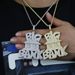 Hip Hop New BG USD Trendy And Fashionable Men's Diamond Set Pendant Necklace_ipsvogv.com
