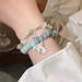Brokn Silvr Natural Buttrfly Sa Trasur Womn's Dsign Sns Tianh Ston Blu Braclt Light Luxury Nich_ipsvogv.com
