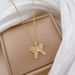 Irregular 【 】 Zircon Butterfly Light Luxury Charm Gorgeous Full Diamond Necklace Women's Versatile Clavicle Chain 【 】_ipsvogv.com