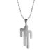 American Rapper Complete Of Necklace And Stainless Steel Keychain Set_ipsvogv.com