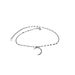 Full Body Silver (tile Chain Crescent Chain) Japanese And Korean Minimalist Ins Cool Style Small Fresh Temperament Foot_ipsvogv.com