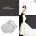 Retro Full Diamond Landmine Bag Triangular Circular Hand-held Dinner Bag Women's Portable Soft Bag Sparkling Diamond Dumpling Handbag_ipsvogv.com