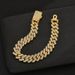 Personality Inlaid Dia Fashion OL Light Men's Bracelet Hip Hop Niche Design Hand Jewelry_ipsvogv.com