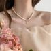 Baroque Natural Freshwater Pearl Necklace, Neck Women's Beads, 2023 Style, Trendy, Light Luxury, Niche, Clavicle Chain,_ipsvogv.com