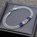 Unique Men's Niche Titanium Jewelry Stainless Steel Design Cuban Hip-Hop Anchor Lobster Clasp Bracelet_ipsvogv.com