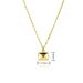 Hot Selling Copper Plated Gold Necklace Pendant Aladdin Magic Lamp Bell Niche Design_ipsvogv.com