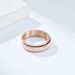 Jewelry titanium steel diamond snakeskin pattern rotating ring ring neutral style men and women trendy cool wear hand jewelry_ipsvogv.com