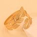 Gold Plated Mother-of-Pearl Open Bracelet Elegant Fashionable Light Luxury High-End Sense Jewelry_ipsvogv.com