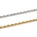 Fried Dough Twists Stainless Steel Necklace Vacuum Color Preserving Gold Personalized Fashion Men's Chain Accessories_ipsvogv.com