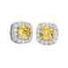 Men And Women's Jewelry Rock Sugar Earrings S925 Silver Plated Full Diamond Hip Hop Street American Diamond Earrings Trendy High End Single_ipsvogv.com