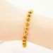 Counter Frosted Bead Bracelet Hollow Men's And Women's 3D Hard Couple Vietnamese Sand Gold Jewelry_ipsvogv.com