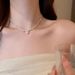 Broken Silver Pearl Pendant Necklace For Women, Light Luxury High End, Small And Popular Design, Collar Chain, French_ipsvogv.com