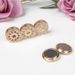 Women's strong magnetic buckle diamond double sided magnetic buckle silk scarf buckle jewelry Muslim brooch_ipsvogv.com