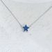 Jae's Temperament, Fashion, Colorful Crystal Teeth, Star Necklace, Jewelry Style, Geometric Platinum, Five Pointed Star,_ipsvogv.com