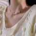 Red Bead Crystal Pearl Necklace For Women 2024 New Item, Light Luxury, Niche, High-end, Collarbone Chain, Neck Chain_ipsvogv.com