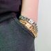 Stainless Steel Hip-Hop Niche Ins Trend Gold Vacuum Fashion Men's High-End Sense Dragon Head Buckle Cuban Bracelet_ipsvogv.com