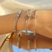 Women's Jewelry Set Fashion French Retro Fashion Geometric Titanium Steel Open Bracelet Female Twist Knot C Shaped Bracelet Female Niche Design_ipsvogv.com