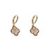 Double-sided Clover For Women With Diamond Inlay, Luxurious Elegant And Noble Temperament Earrings_ipsvogv.com